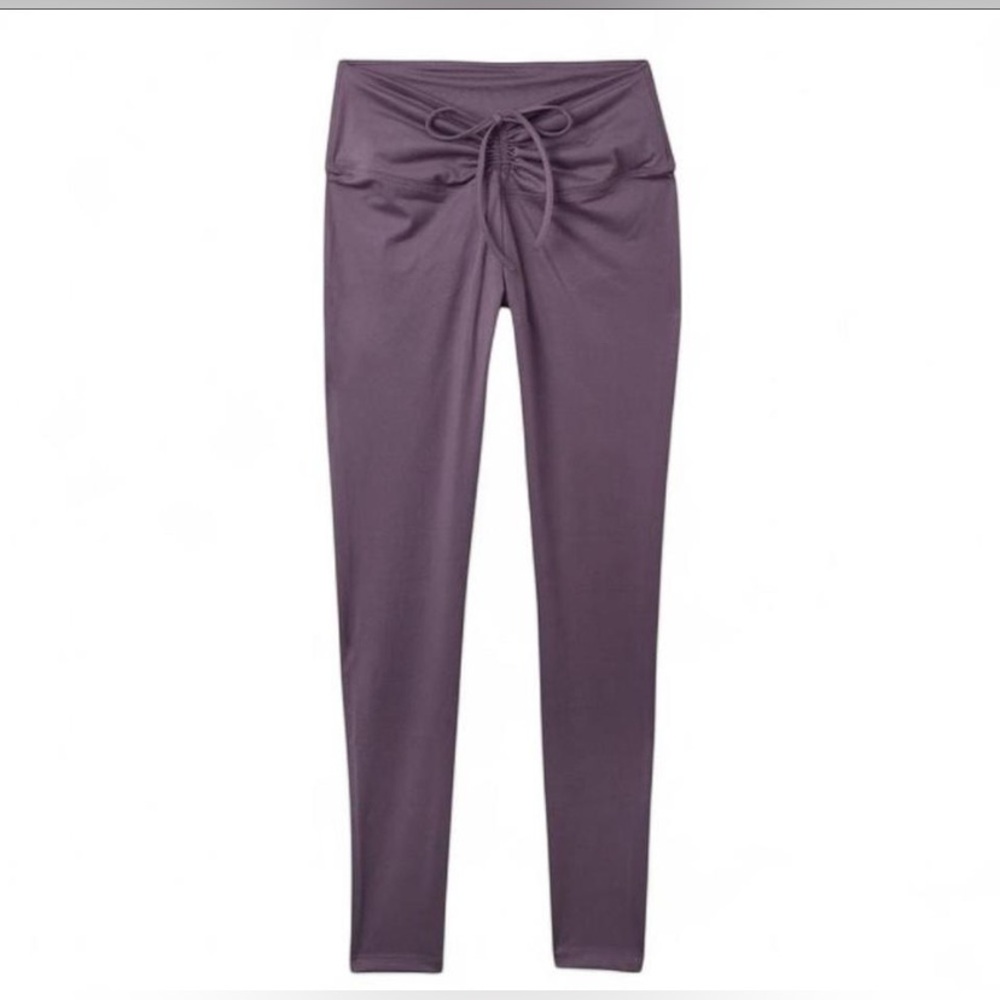 ✨ PINK Victoria’s Secret Mauve Scrunch V-Front Leggings ✨ size Large